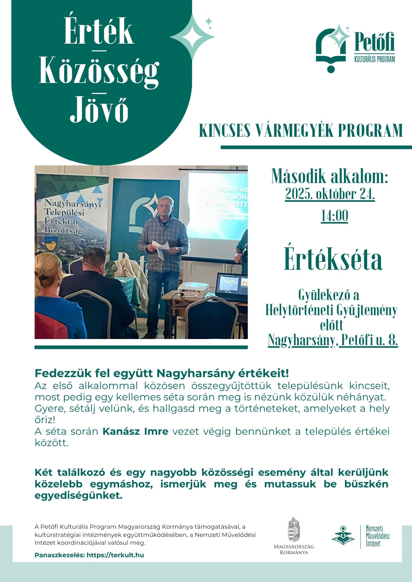 Értékséta – Kincses Vármegyék Program